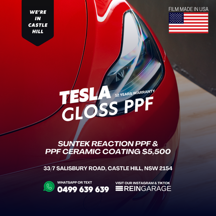Tesla - Suntek Clear PPF